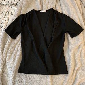 ZARA wrap top